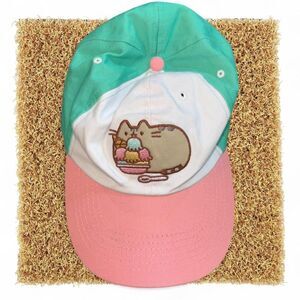 Pusheen the cat ice cream baseball cap #kawaii #pastel